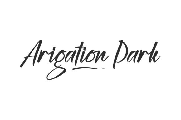 Arigation Park: A Fresh Take on Handwritten Fonts