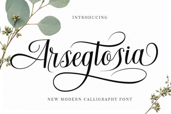 Arsegtosia: A Modern Calligraphic Script for Authentic Branding