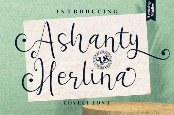 Ashanty Herlina: The Quirky Script Font for Playful Projects