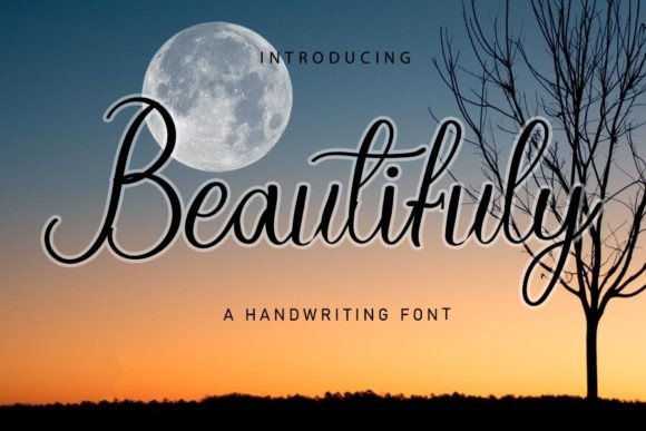 Beautifuly: An Elegant Script Font for Creative Projects