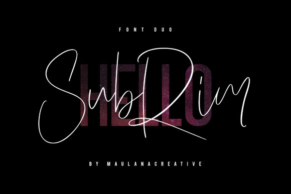 Designing with Impact: The Hello Subrim Font Duo
