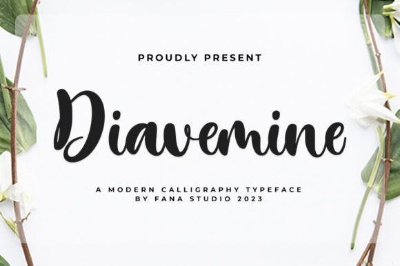 Diavemine: Elevating Your Design with Modern Script Elegance