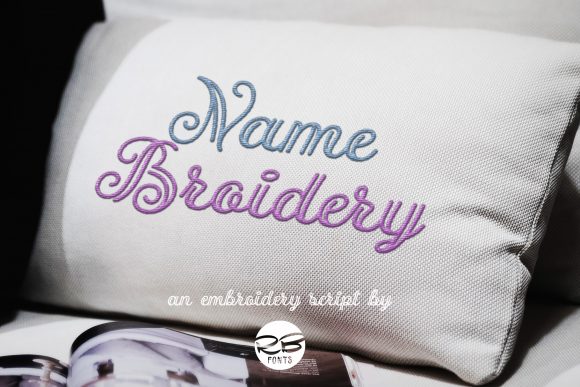Name Broidery: A Dazzling Script for Modern Branding