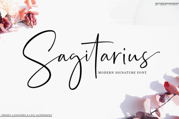 Sagitarius: The Signature Font for Modern, Upscale Design